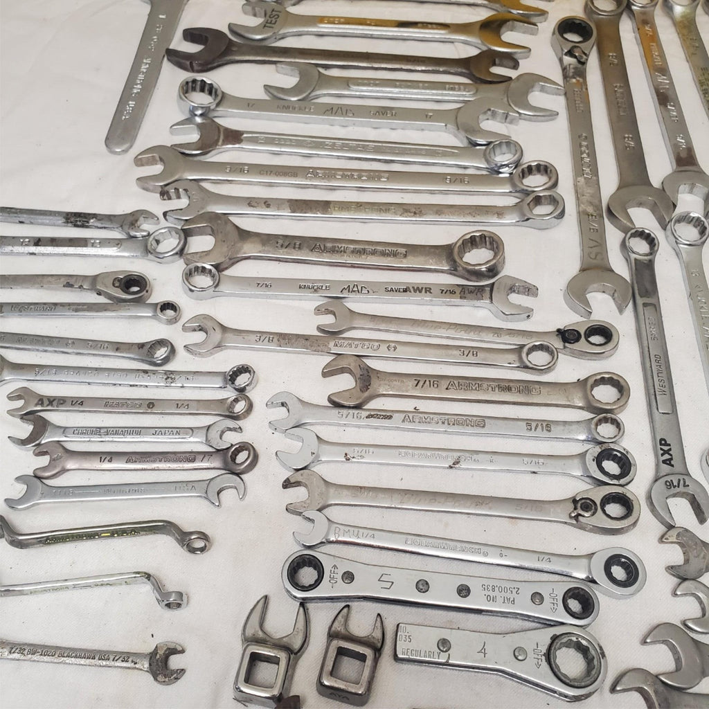 Lot of Assorted Matco, Kobalt, Armstrong and more Wrenches Set LOT-356