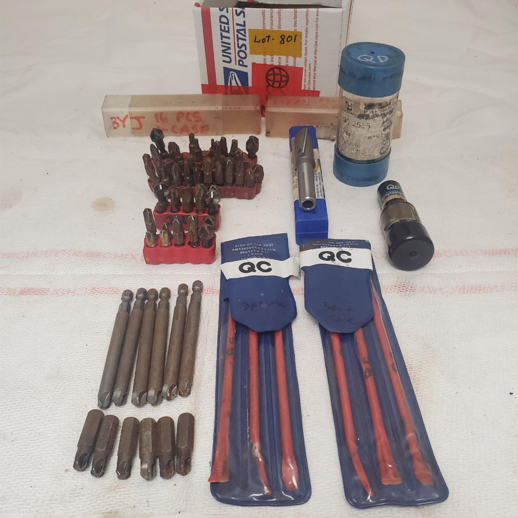 Lot of Tile Drill Bits, Torque-Set Bit & More LOT-801