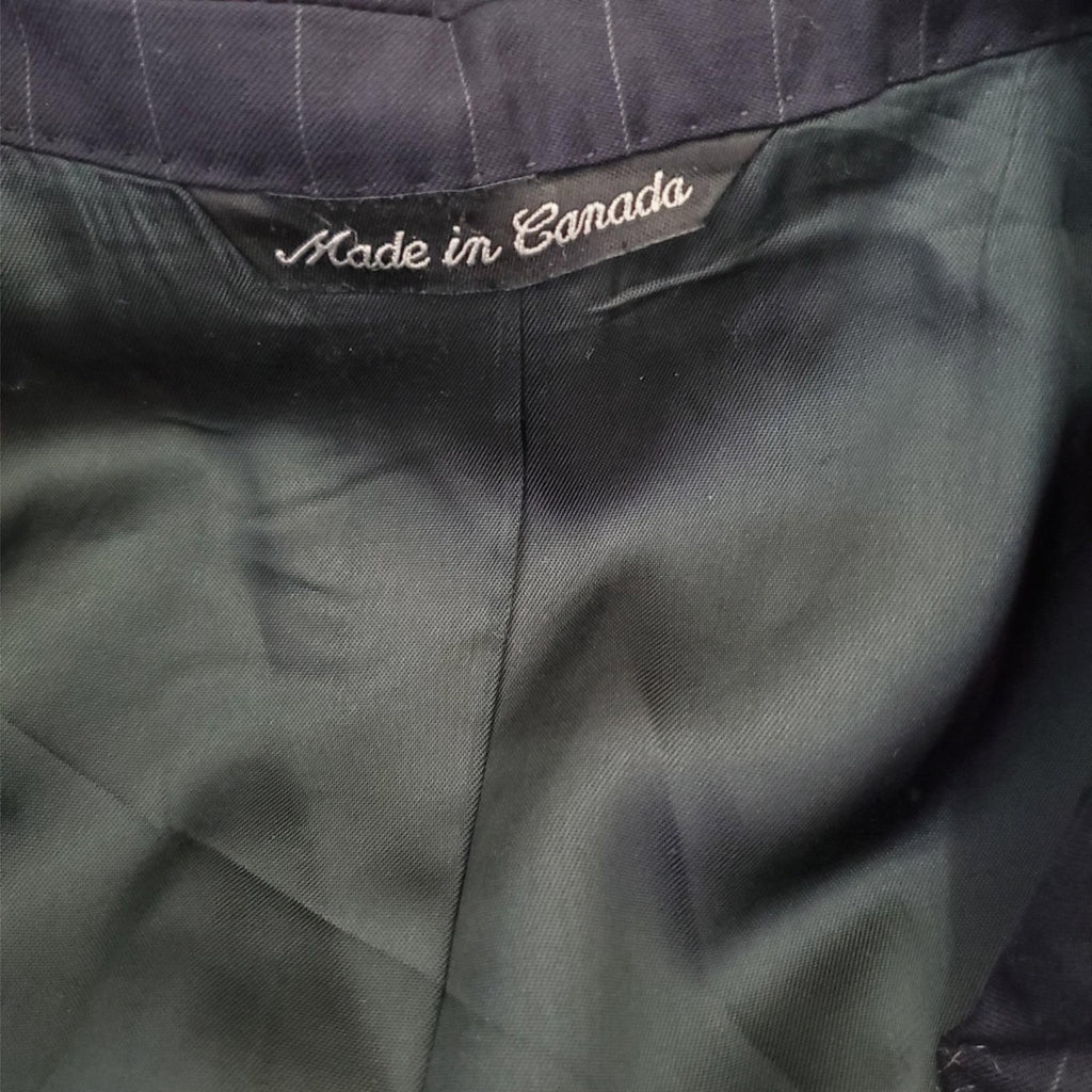 JACK VICTOR Montreal 100% Wool Blue Blazer Suit Jacket Sport Coat