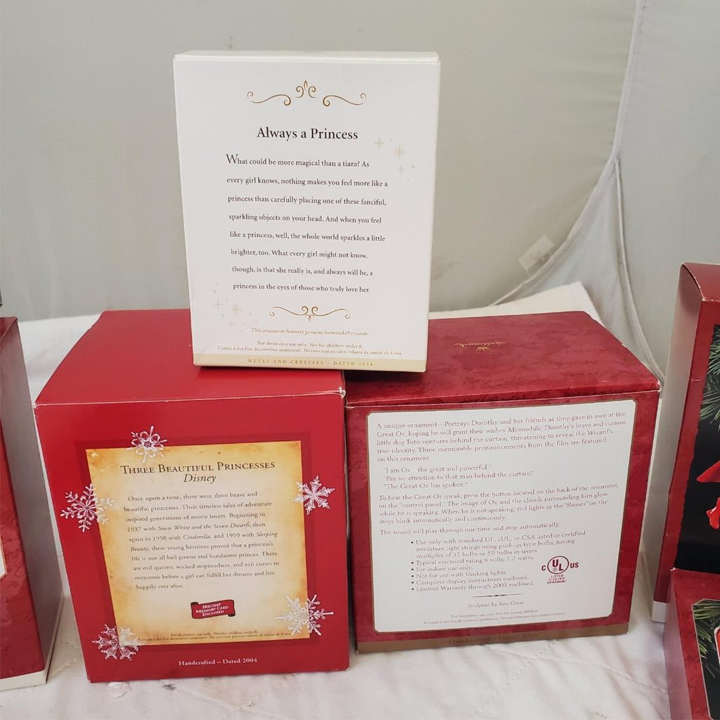 Lot of 13 Hallmark Ornament Disney The Enchanted Memories Collection Series