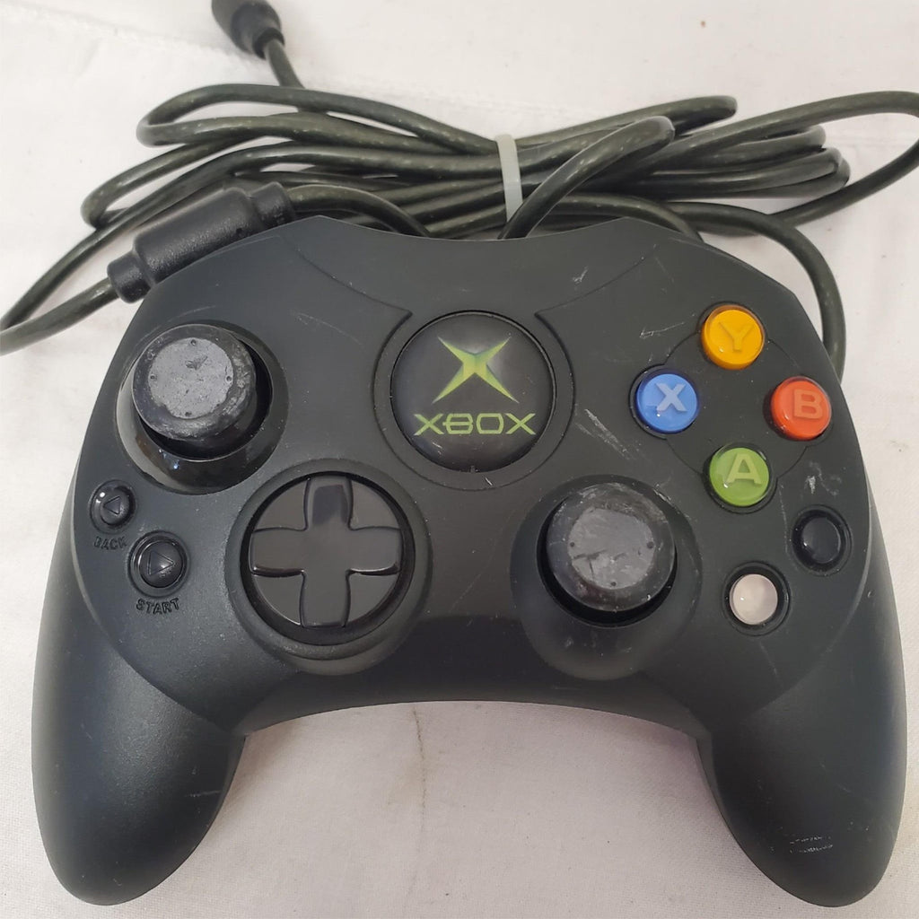Microsoft Xbox S Type Black Controller with Breakaway Cable