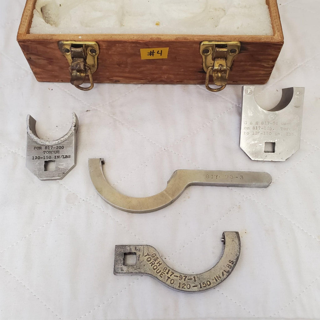 G&H Spanner Insertion Removal Wrench Torque Tools Set #4