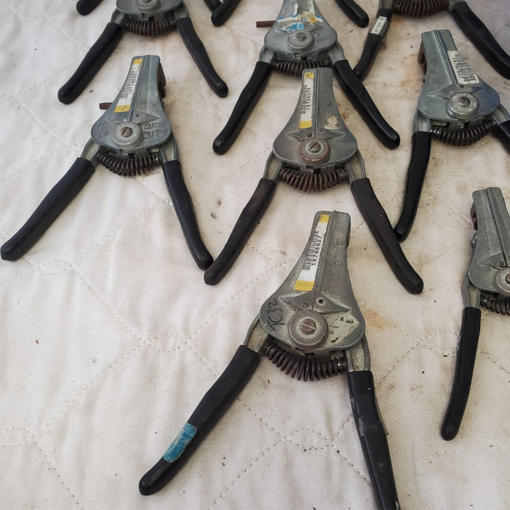 Lot of Vintage Custom Stripmaster Wire Stripper Hand Tools Lot 210
