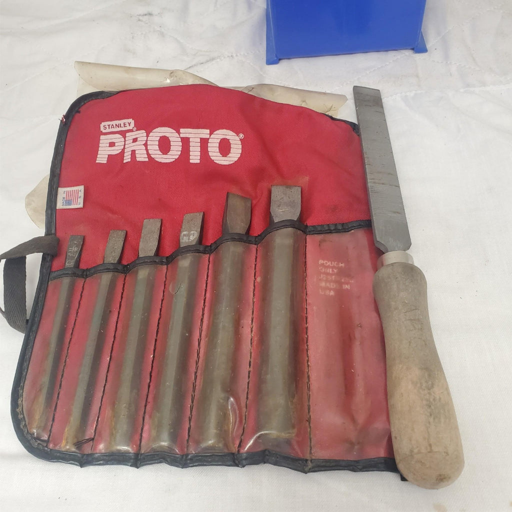 Stanley Proto Cold Chisel Set with Flat File LOT-222