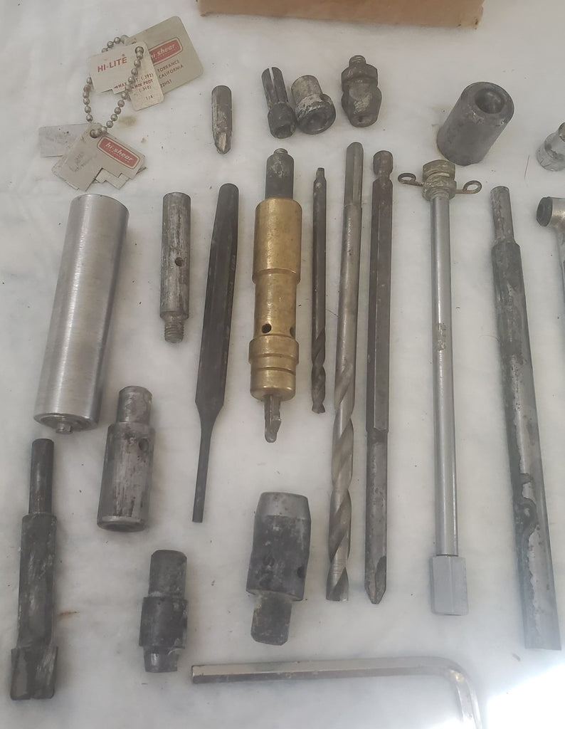 Lot of Miscellaneous Assorted Machine Tools & Parts LOT697