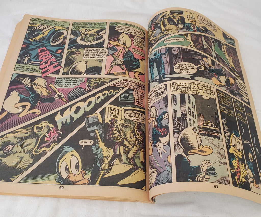 Giant Comic Howard the Duck Joins Defenders Marvel Treasury #12