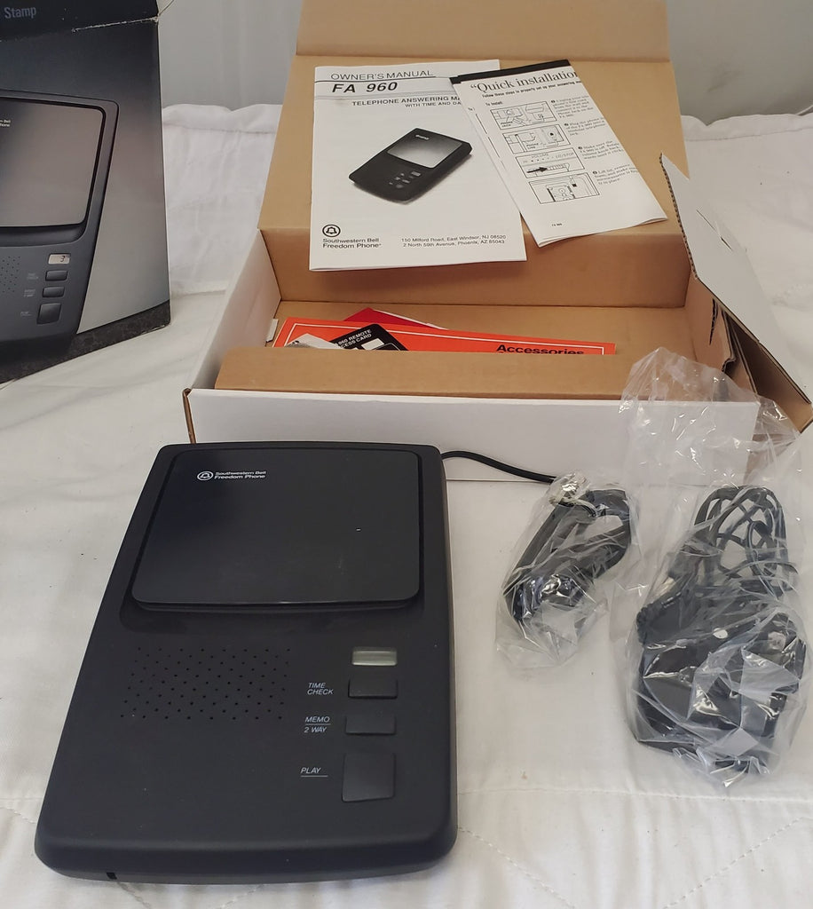 Southwestern Bell Freedom Phone Telephone Answering Machine FA 960