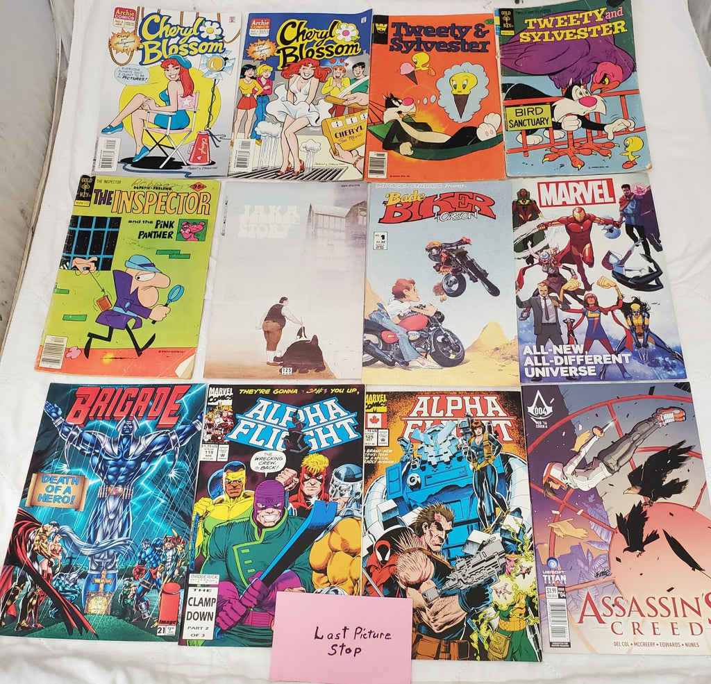 Lot of 12 Cherry Blossom Brigade Marvel The Inspector & Other Comic Books #15