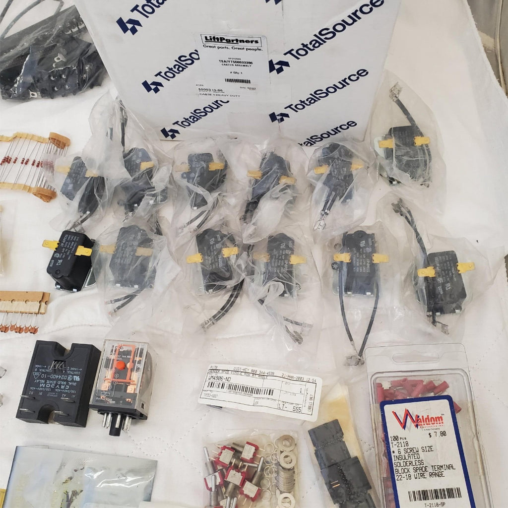 Large Lot of Omron Omega Relays Switches Electronics Parts