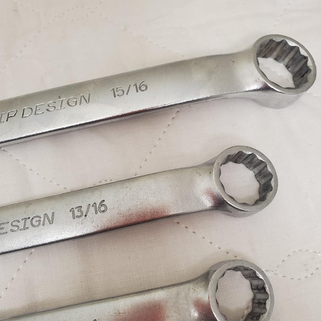 Lot of 4 Proto Anti-Slip Design Combination Wrench LOT-761