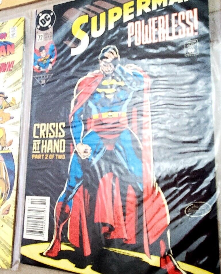 DC Comics Lot Giant Superman 11 | Powerless Superman in Super-Town Superman