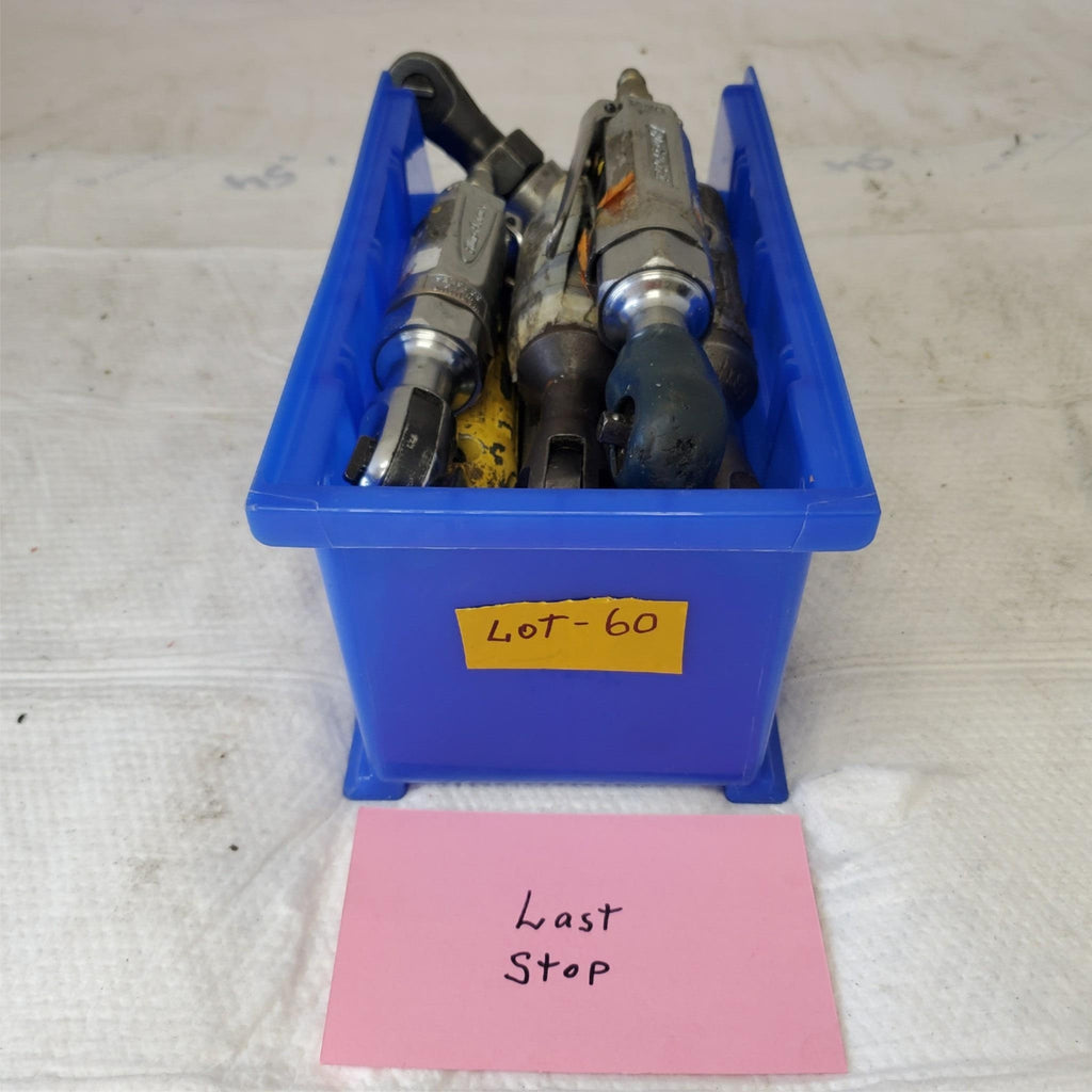 Lot of 11 Blue Point/Ingersoll Rand/Snap On Air Pneumatic Ratchet Wrench  #60