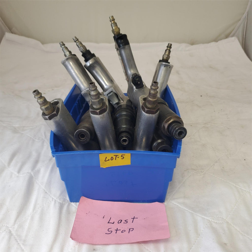 Cleco Pneumatic Pistol Grip 1/4" Air Tool Screwdriver/Nutrunner Air Tools Lot-5