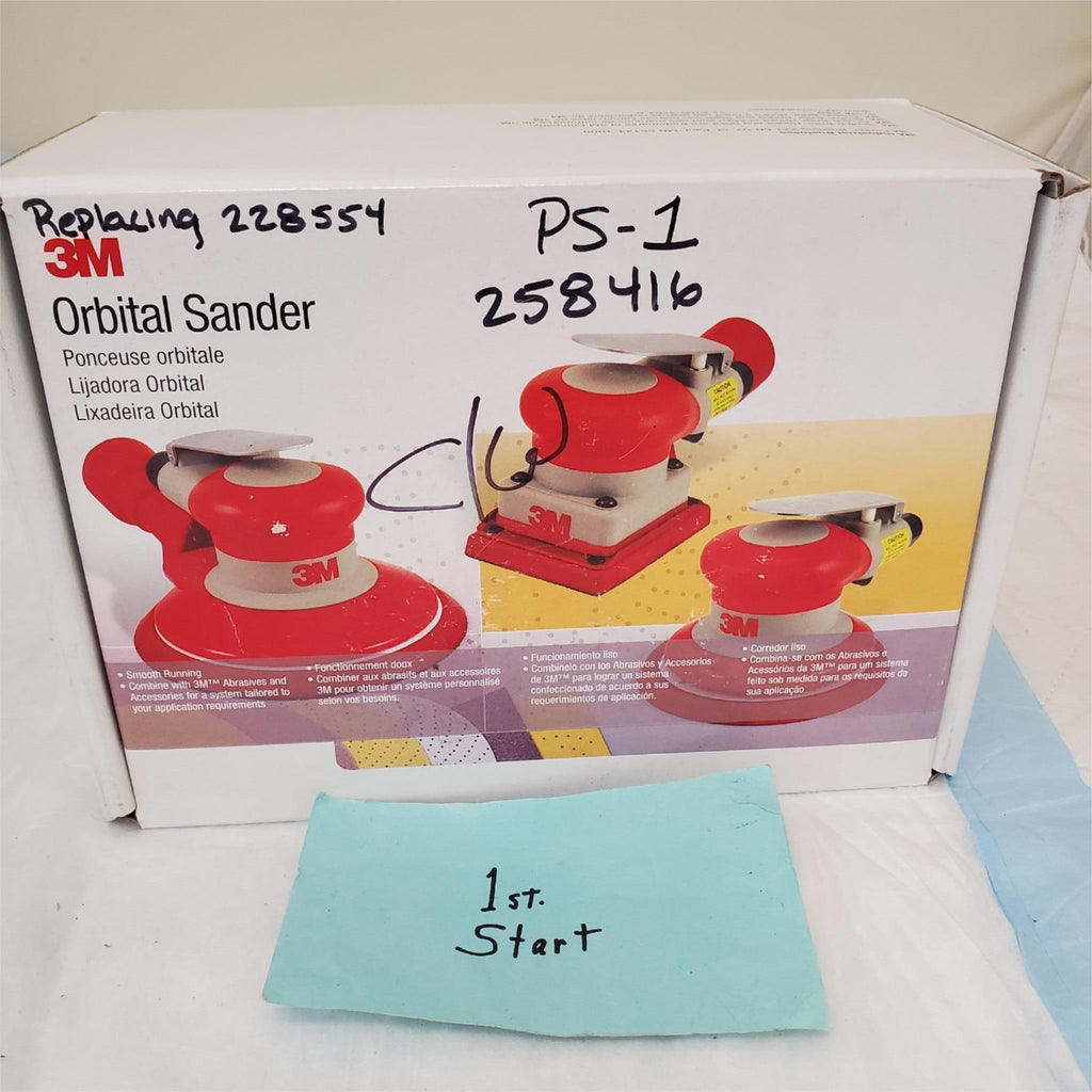3M Air Pneumatic Random Orbit Sander PS-1 258416