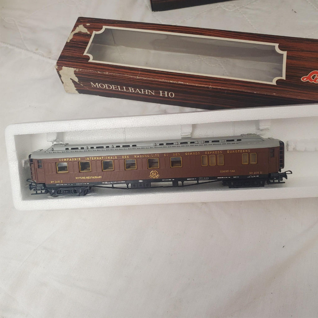 Lot of 5 piece Liliput 9101 HO Gauge Prussian T9.3 Steam Locomotive Green Livery