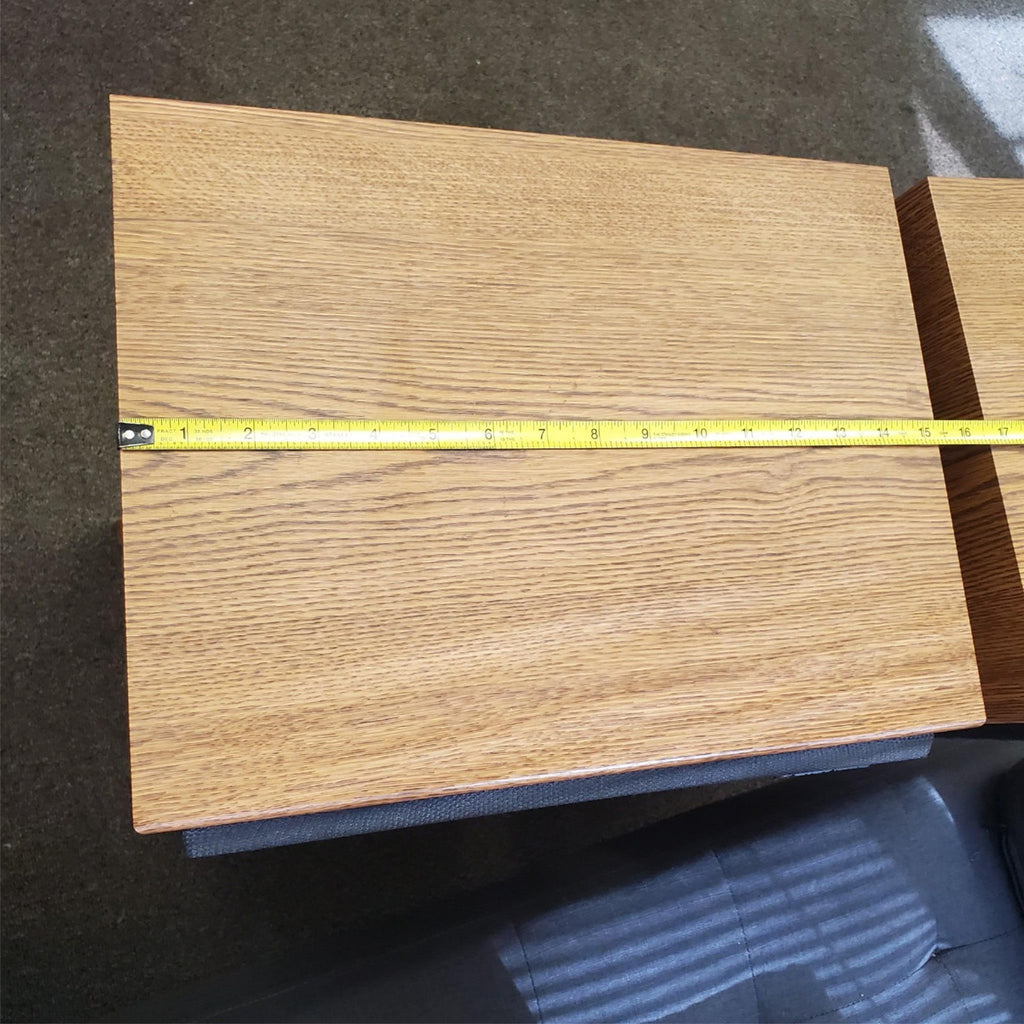 Pair Of Pioneer Colored Vinyl Laminated Wood Floor Speakers