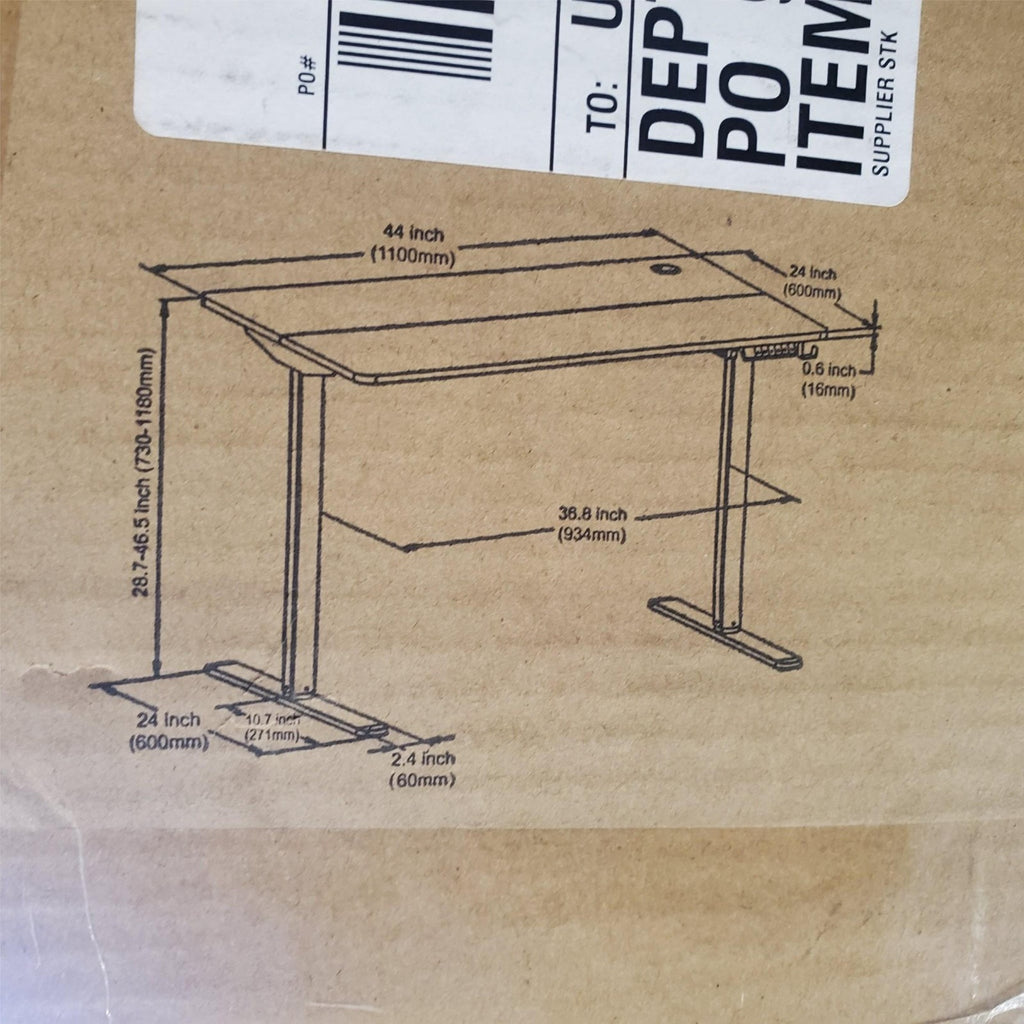 Mainstays MS5436242165NR Electric Standing Desk #1