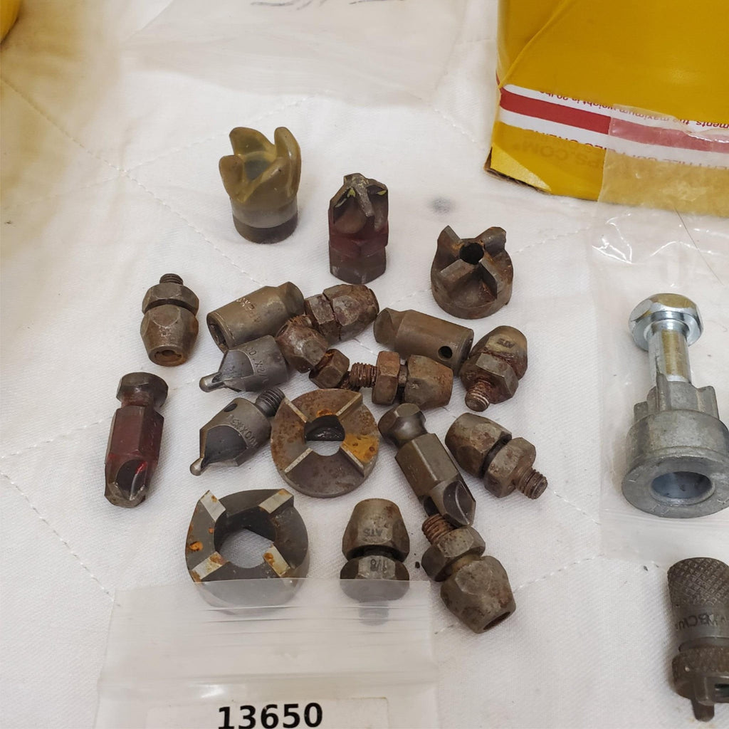 Lot of Misc. Drill Bit Grinder Bits Bolts