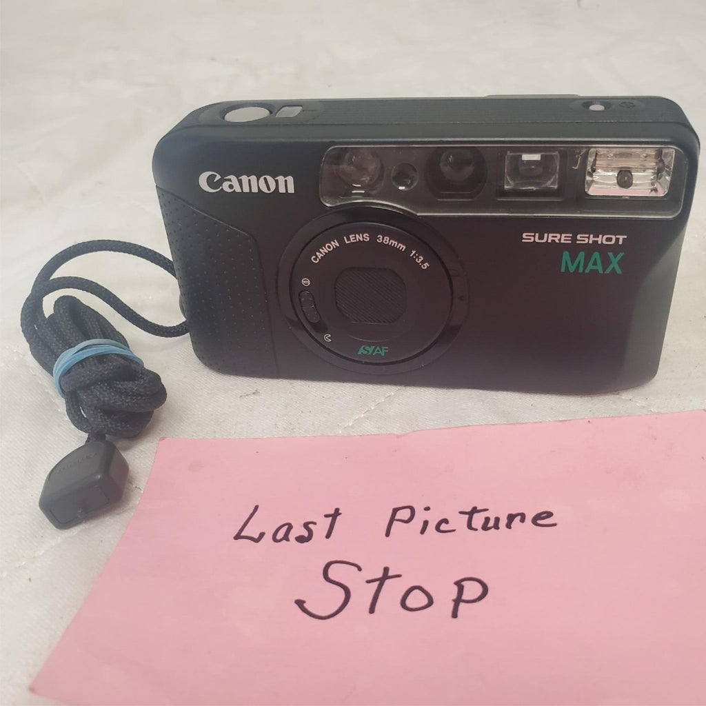 Canon Sure Shot Max Point & Shoot 35mm Film Camera 38mm 1:3.5 Lens
