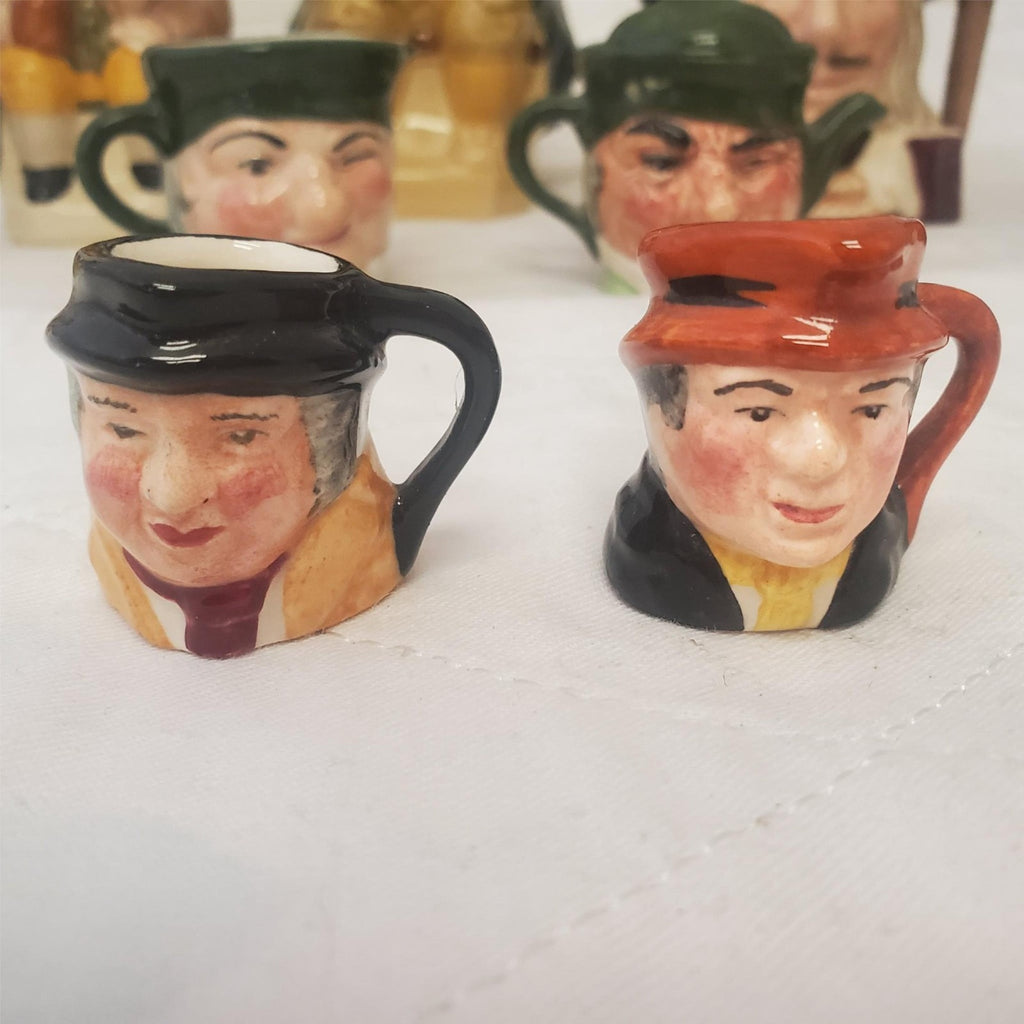 Assorted Toby Jug & Royal Doulton Aramis Three Musketeers Ceramic Cups 