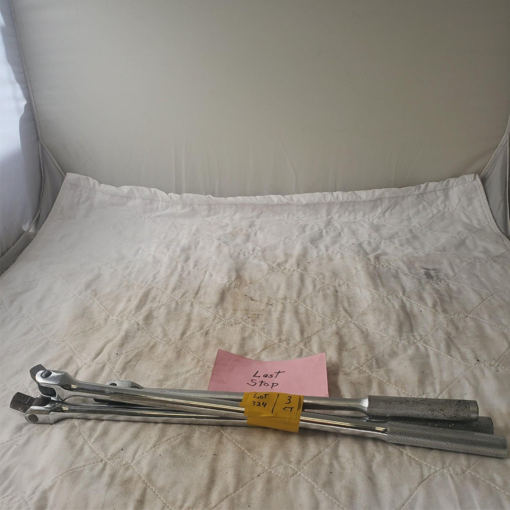 Lot of 3 Drive Flex Head Breaker Bar Extension LOT324