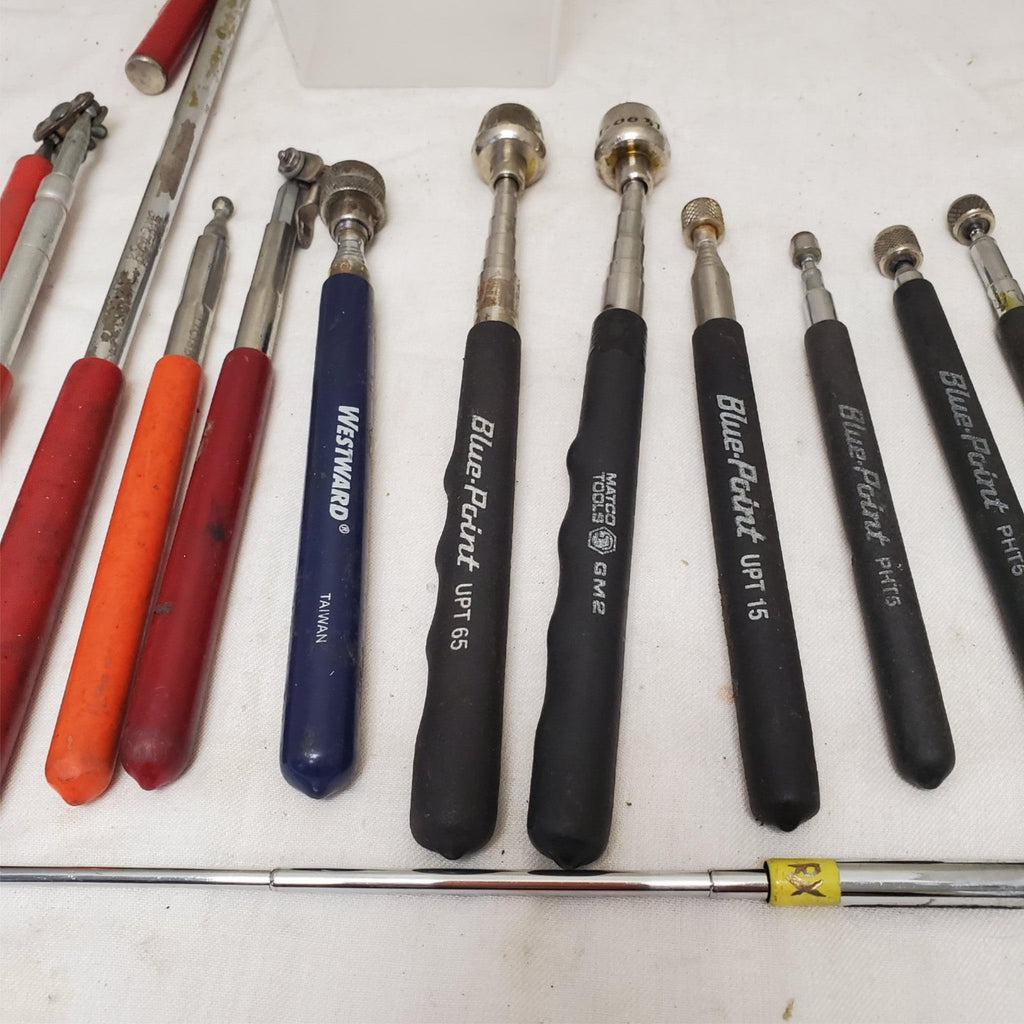 Lot of 13 Blue Point, Matco and more Telescoping Magnetic Pick-Up Tool LOT-833