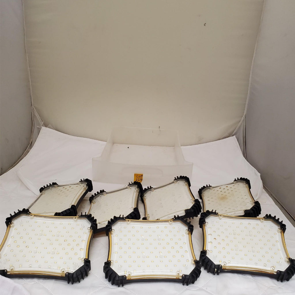 Set of 7 Southwire DD001-E17 Led Flat Panel Fixture LOT-229