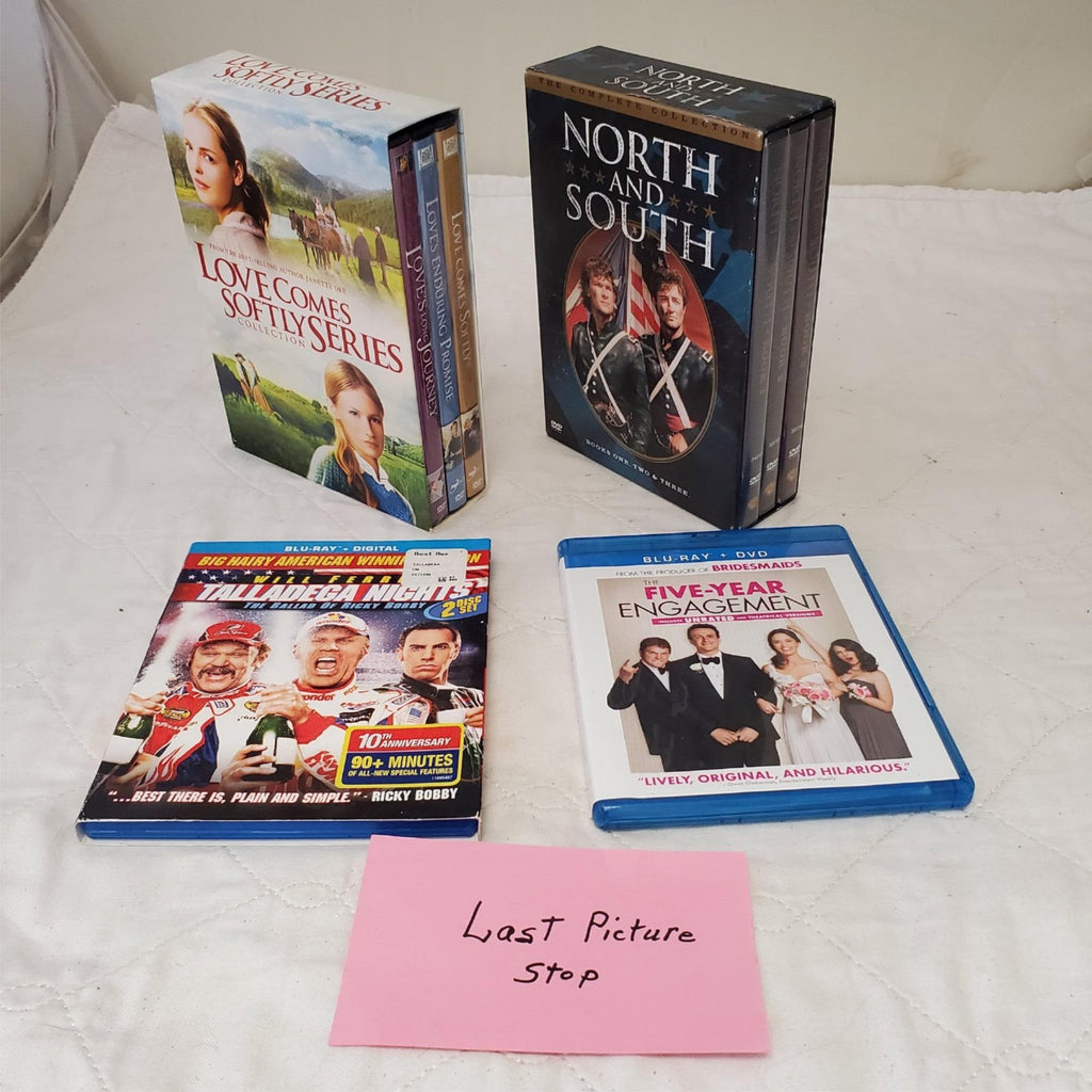 Love Come Softly Series, North and South, Talladega Nights & Various Other DVDs