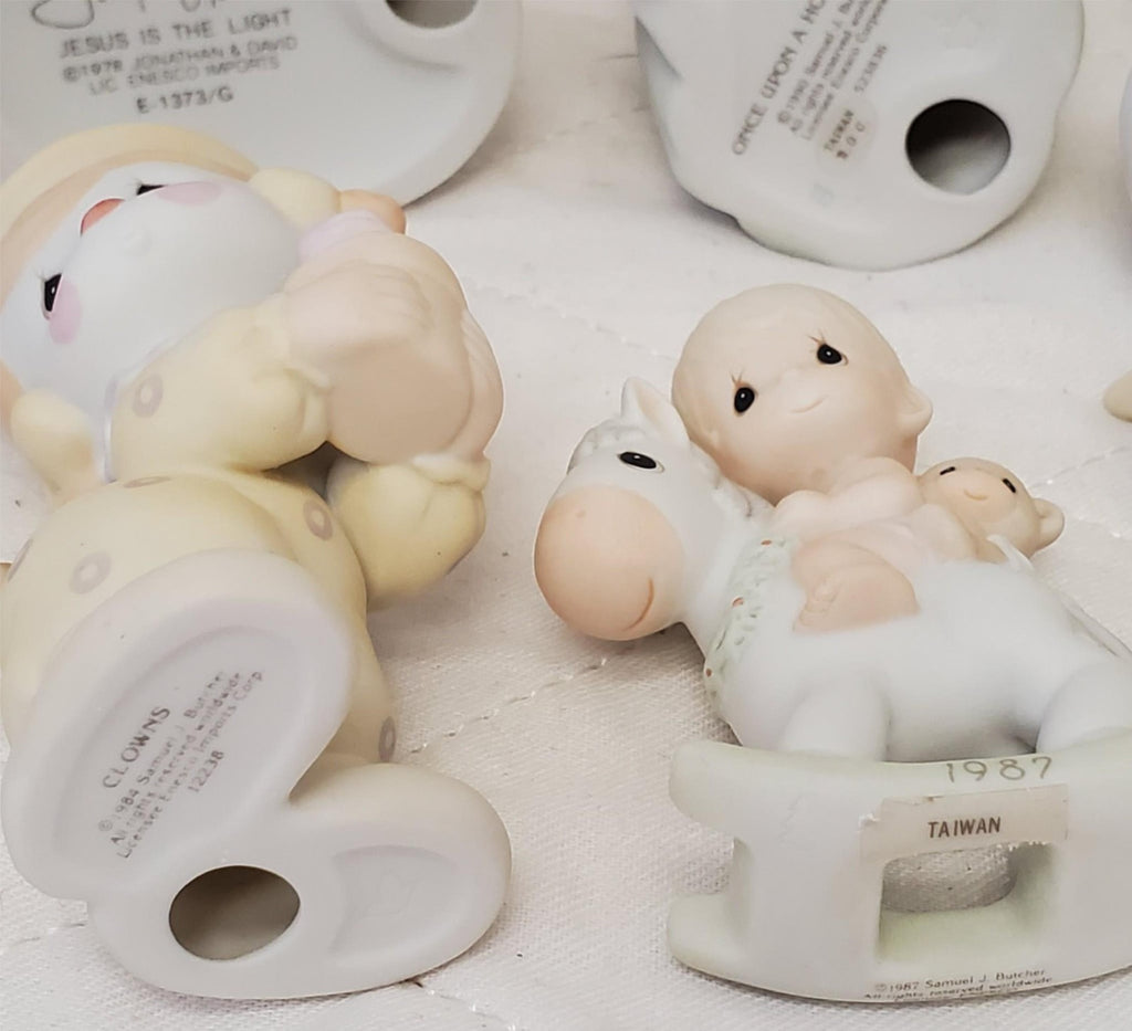 Lot of Ensco Precious Moments, Jonathan David & other Various Figurines