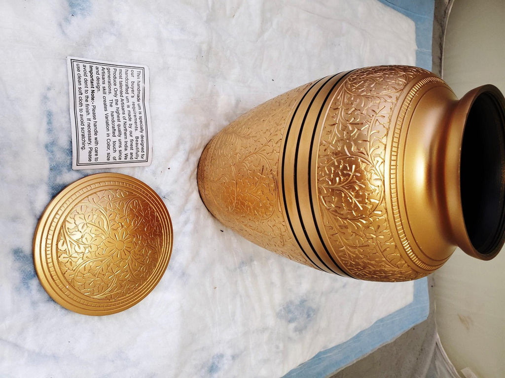 Modern Beautiful Design Handcrafted Urn for Human Ashes - BA-601