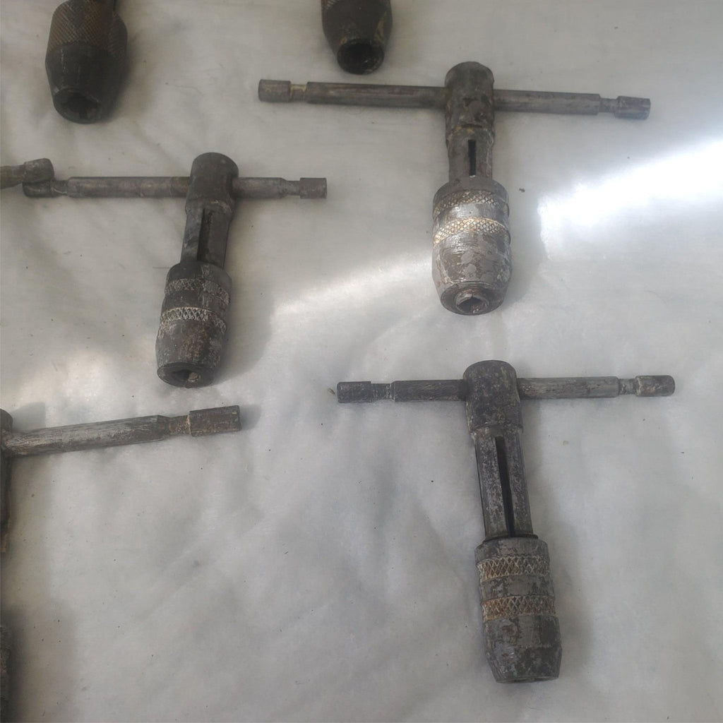 Lot of 8 T Handle Machinist Tool LOT-501