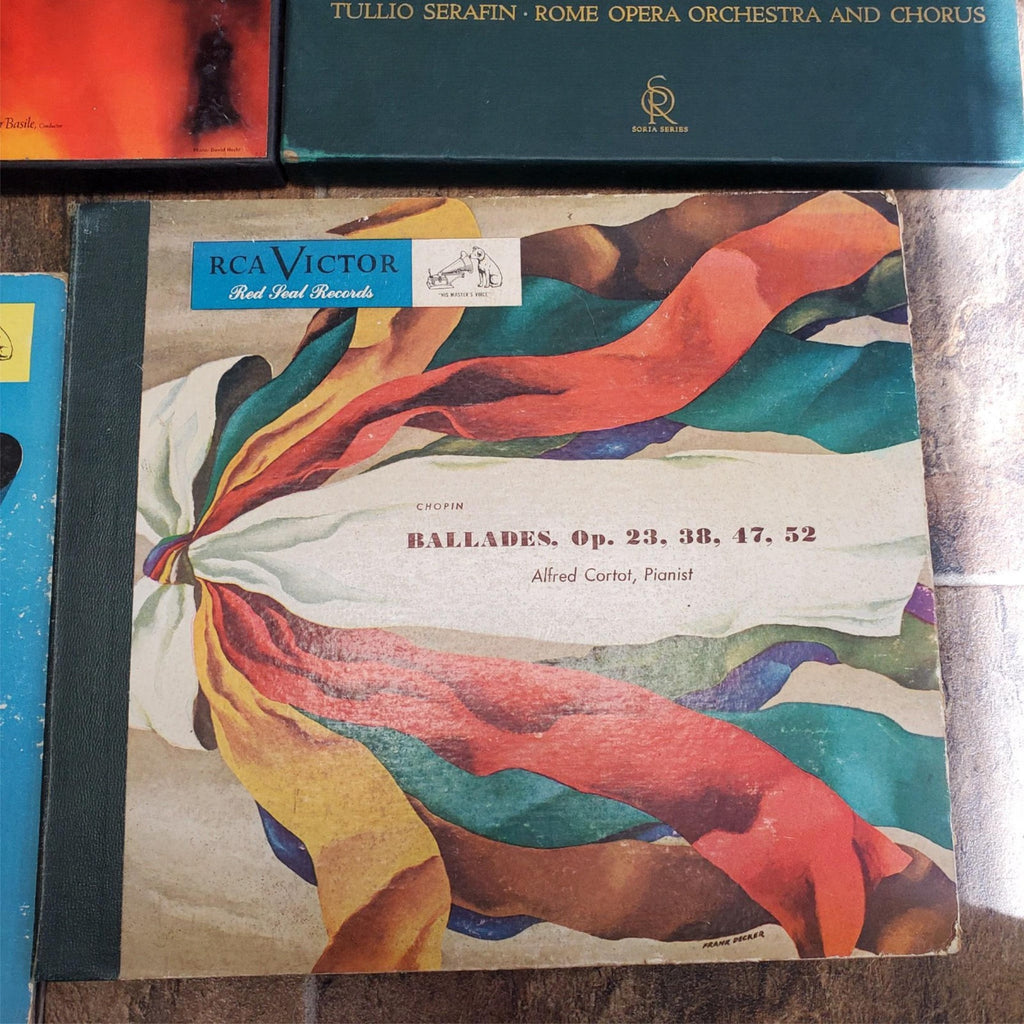 Lot of 5 RCA Victor Record Sets - Otello, Chopin, Lucia, Ballades #1