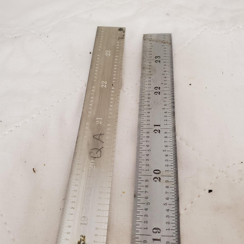 Lot of 16 Vintage Metal Measuring Tools Rulers, Calipers & More LOT-45