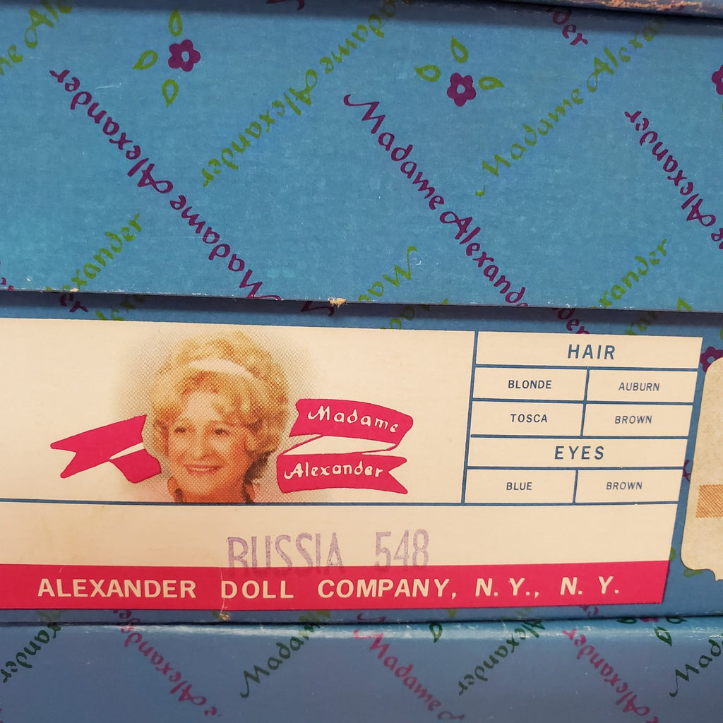 Set Of 5 Vintage Madame Alexander Miniature Showcase Dolls