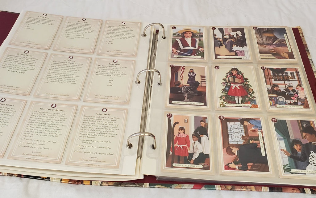 Vintage American Girls Collection Trading Album