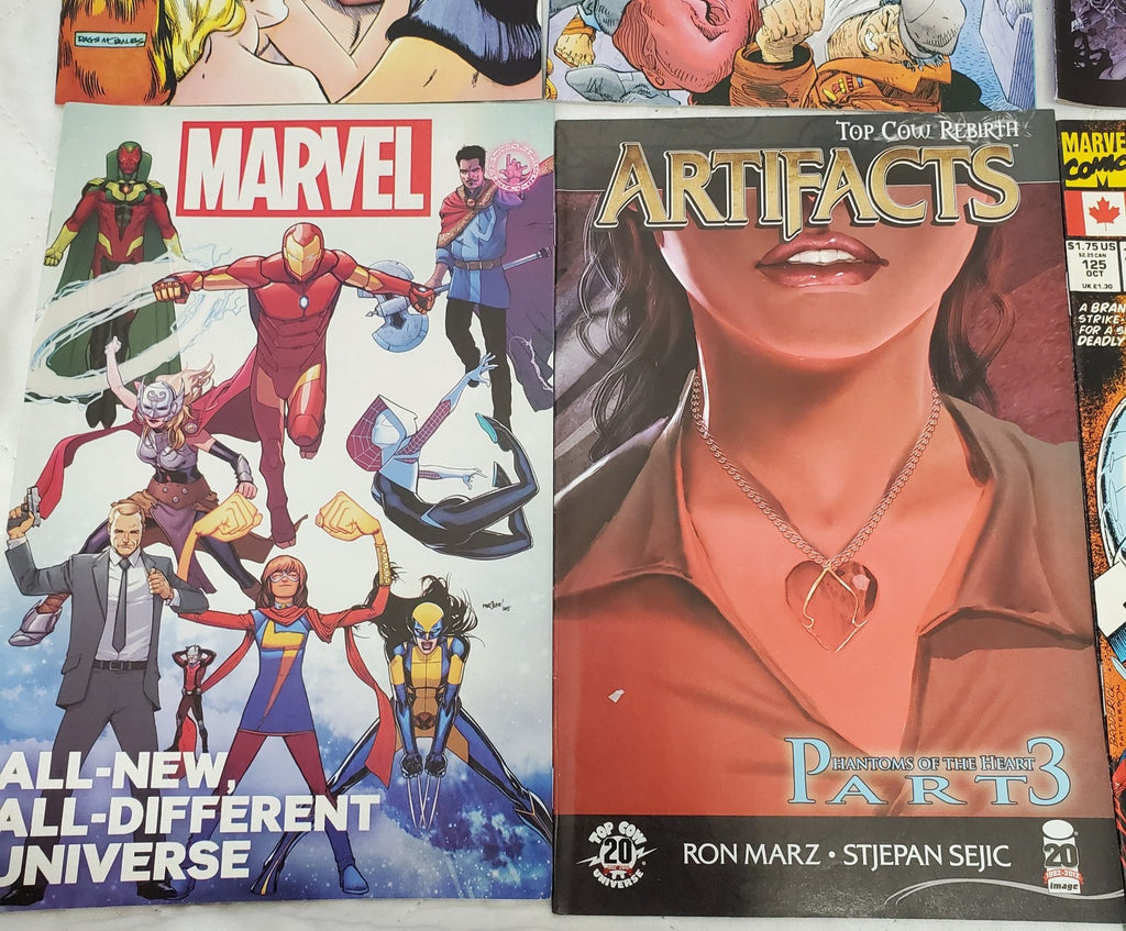 Lot of 12 Brigade Archer & Armstrong Artifacts Backlash & Marvel Comic Books #20