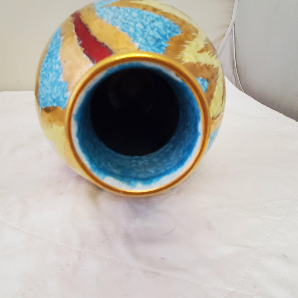 Glass Of Venice Murano Glass Vesuvio Vase