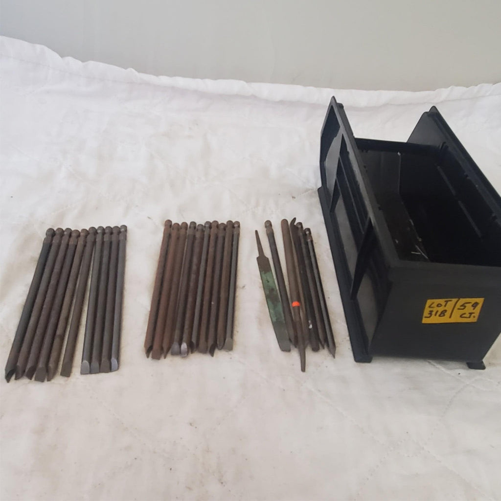 Lot Of 59 Ratcheting Screwdriver Bits Yankee, Apex. (Slotted & Phillips) LOT-318