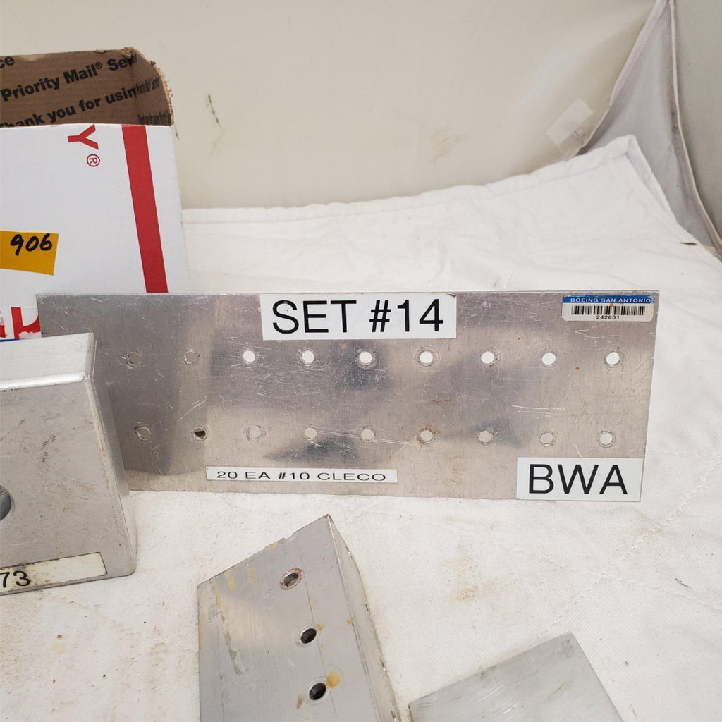 Lot of Measurement and Tooling Brackets Tools