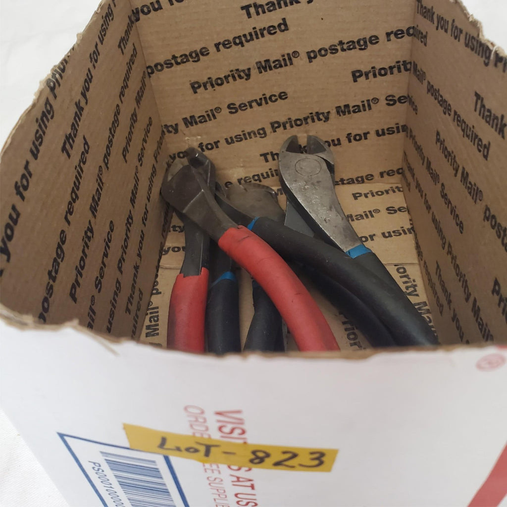 Lot of 4 Assorted Diagonal Cutting Pliers LOT-823