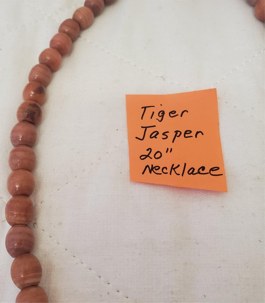 20" Tiger Jasper Necklace