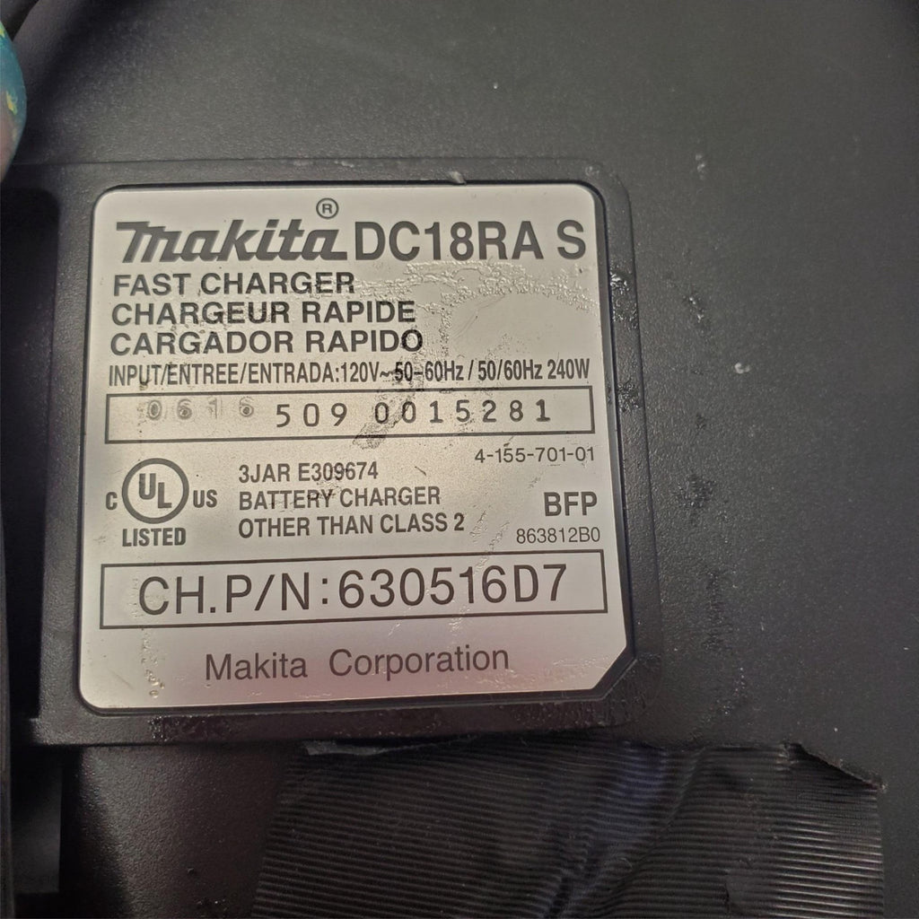 Makita DC18RA S Lithium Ion Rapid Fast Charger 240W 50-60Hz #8