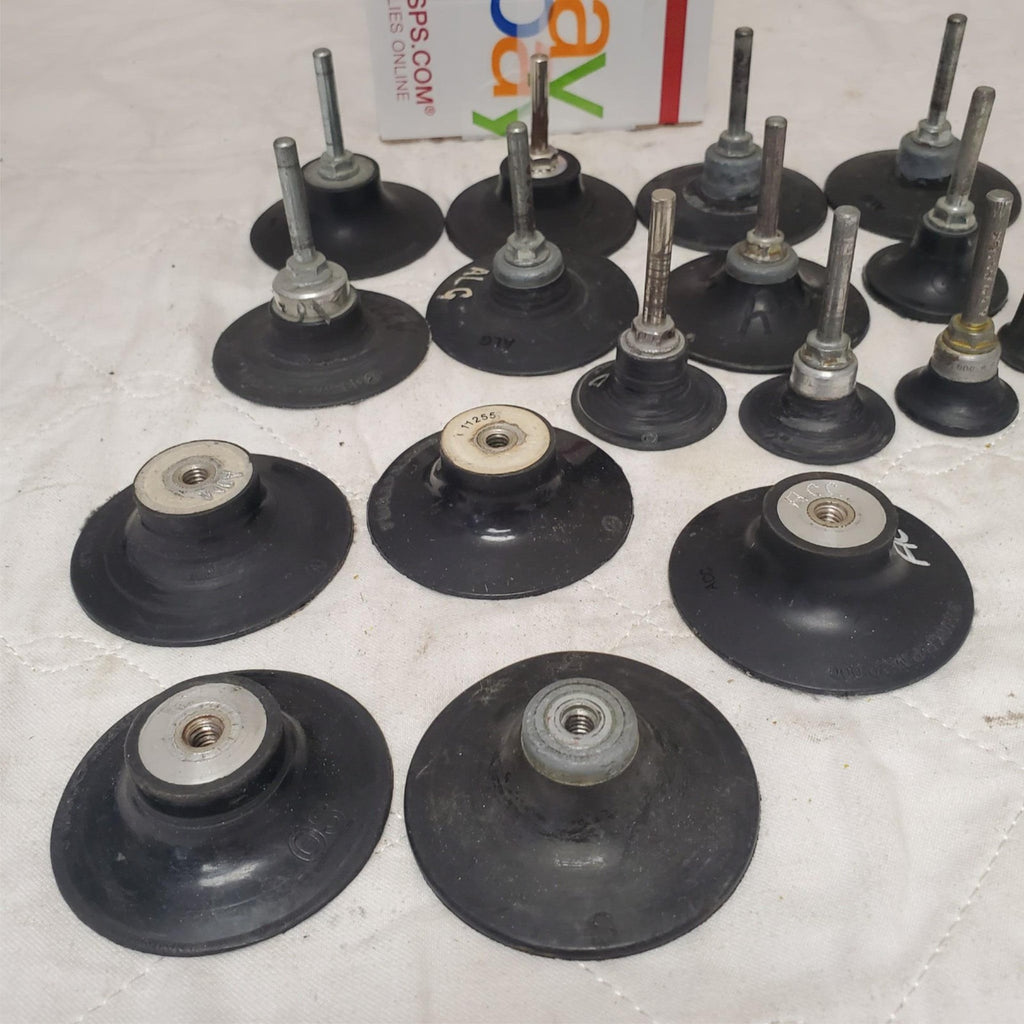 Lot of Roll Lock Sanding Disc Rotary Pad Holder LOT-914