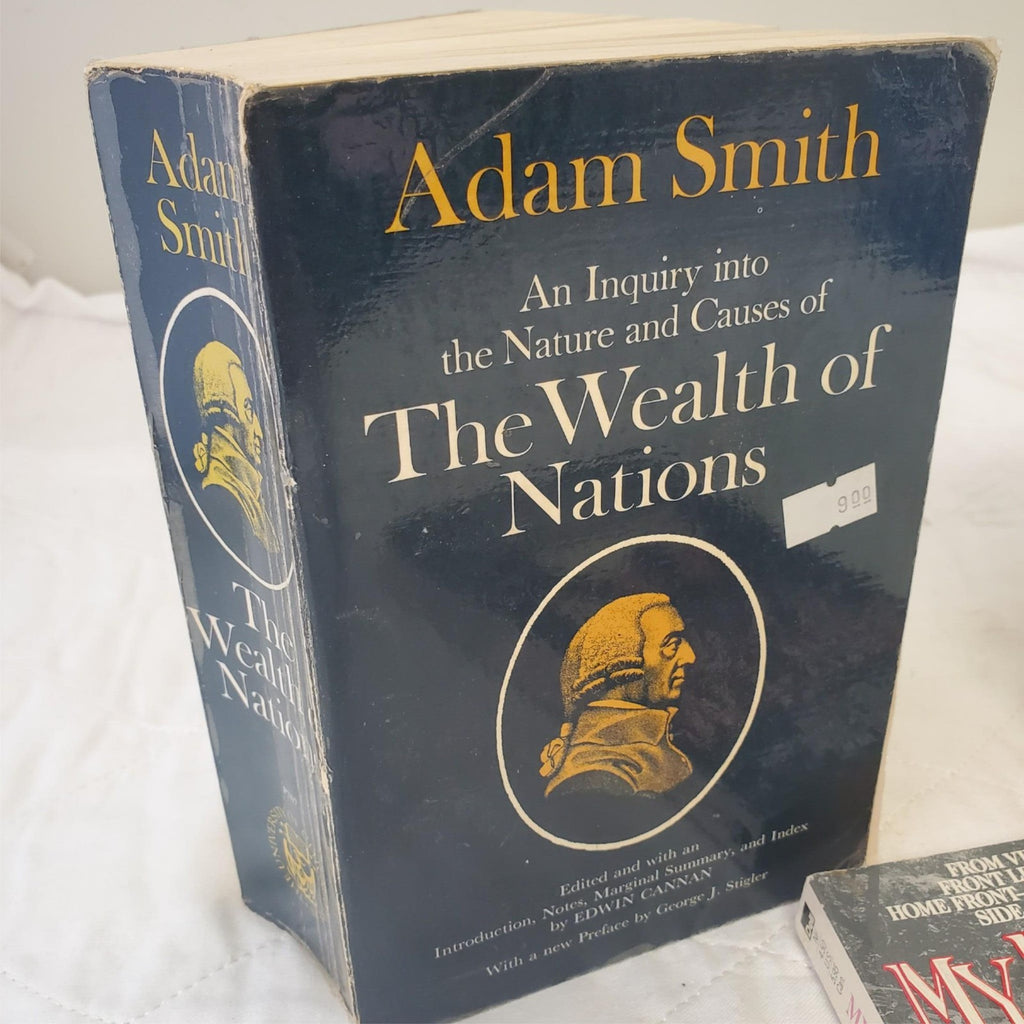 Lot of 3 Various Reading Books the Wealth of Nations, My Father My Son & Other