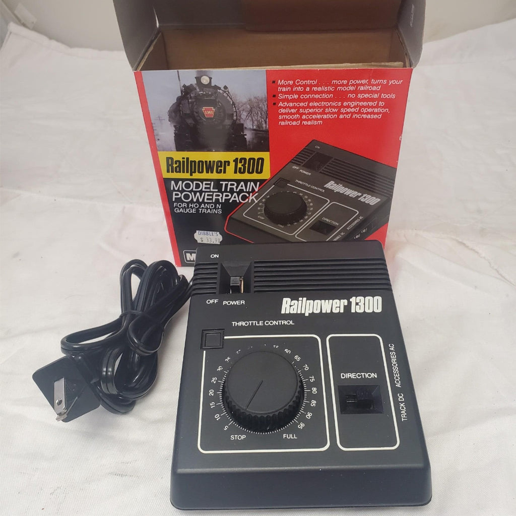 Railpower 1300 Model Train Powerpack For HO & N Gauge Trains