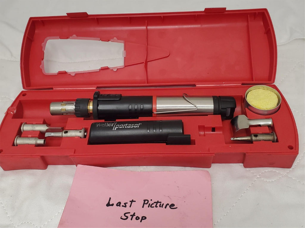 Weller PSI100K Portasol Super Pro Self Igniting Cordless Butane Soldering Kit