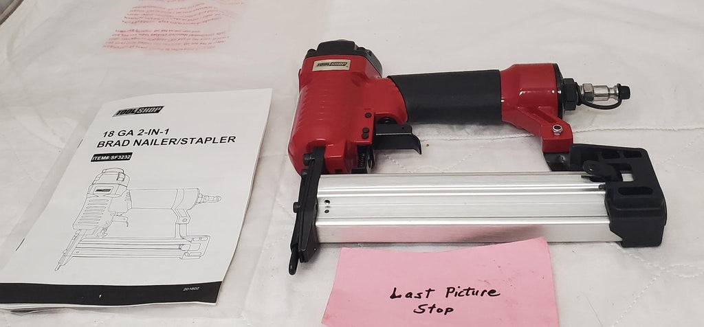 ToolShop 18 GA 2-In-1 SF3232 Brad Stapler & Nailer