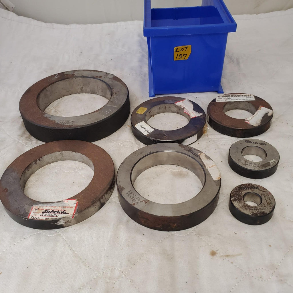 Lot of Various Master Bore Setting Ring Gauges LOT 157