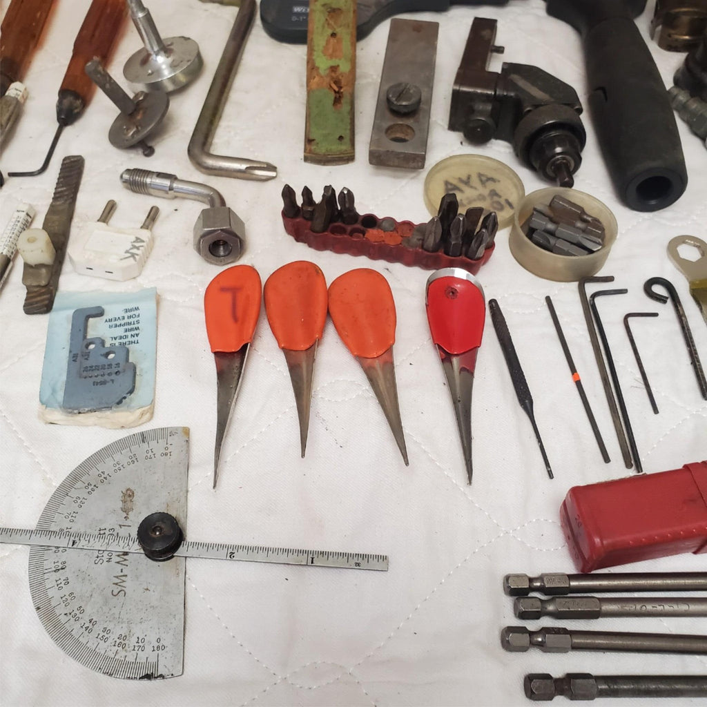 Lot of Measurement Tools Screwdriver Bits Multimeter