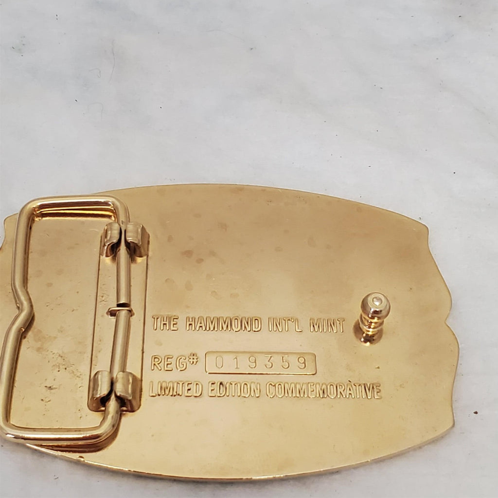 Statue of Liberty Diamond 1886 USA France 1986 Limited Edition Belt Buckle